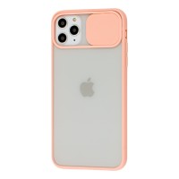 Чохол для iPhone 11 Pro Max LikGus Camshield camera protect рожевий
