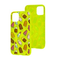 Чохол для iPhone 11 Pro Max Summer Time yellow / ice cream