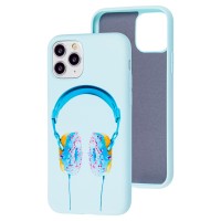 Чохол для iPhone 11 Pro Max Art case блакитний