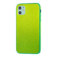 Чохол для iPhone 11 Pro Max Ambre glass "салатовий"