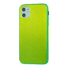 Чохол для iPhone 11 Pro Max Ambre glass "салатовий"