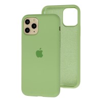 Чохол для iPhone 11 Pro Max Silicone Full м'ятний