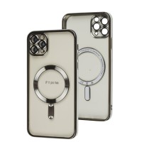 Чохол для iPhone 11 Pro Max Berlia MagSafe silver