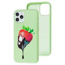 Чохол для iPhone 11 Pro Max Art case зелений