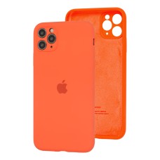 Чохол для iPhone 11 Pro Max Silicone Slim Full camera orange