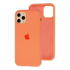 Чохол для iPhone 11 Pro Max Silicone Full papaya
