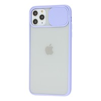 Чохол для iPhone 11 Pro Max LikGus Camshield camera protect бузковий