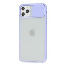 Чохол для iPhone 11 Pro Max LikGus Camshield camera protect бузковий