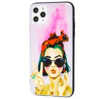Чохол для iPhone 11 Pro Max Girls UV peace