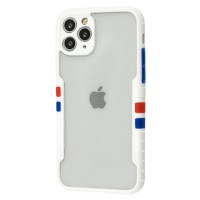 Чохол для iPhone 11 Pro Max Armor clear білий