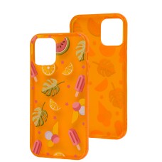 Чохол для iPhone 11 Pro Max Summer Time orange / ice cream