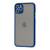 Чохол для iPhone 11 Pro Max LikGus Totu camera protect синій