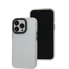 Чохол для iPhone 11 Pro Max Metal Buttons білий