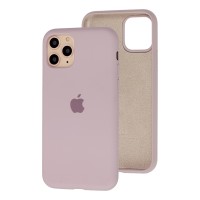 Чохол для iPhone 11 Pro Max Silicone Full сірий / lavender