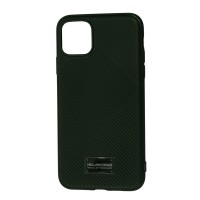 Чохол для iPhone 11 Pro Max Molan Cano Jelline оливковий