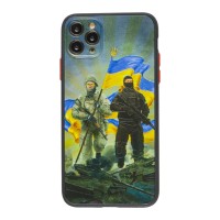 Чохол для iPhone 11 Pro Max WAVE Ukraine Shadow Matte to victory