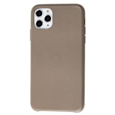 Чохол для iPhone 11 Pro Max Leather classic "lavander grey"