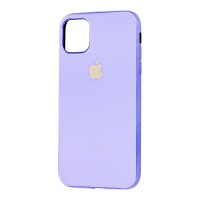 Чохол для iPhone 11 Pro Max Silicone case (TPU) лавандовий