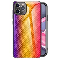 Чохол для iPhone 11 Pro Max Twist glass "помаранчевий"