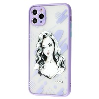 Чохол для iPhone 11 Pro Max Wave Cartoon kiss me
