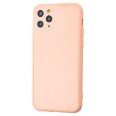 Чохол для iPhone 11 Pro Max glass LV персиковий