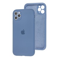 Чохол для iPhone 11 Pro Max Silicone Slim Full camera lavender gray