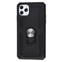 Чохол для iPhone 11 Pro Max Serge Ring ударостійкий чорний