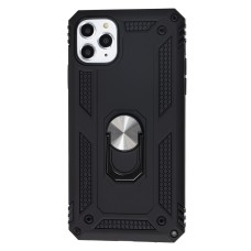 Чохол для iPhone 11 Pro Max Serge Ring ударостійкий чорний