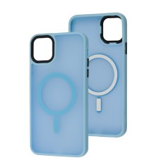 Чохол для iPhone 11 Pro Max Cosmic Magnetic MagSafe light blue