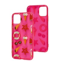 Чохол для iPhone 11 Pro Max Summer Time pink / sea