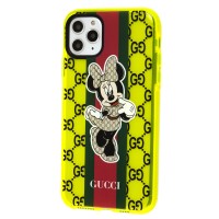 Чохол для iPhone 11 Pro Max Neon print Мінні Маус