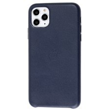 Чохол для iPhone 11 Pro Max Leather classic "midnight blue"