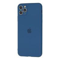 Чохол для iPhone 11 Pro Max Silicone Slim Full синій