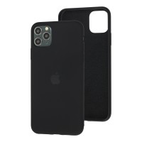 Чохол для iPhone 11 Pro Max Silicone cover 360 чорний