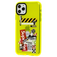 Чохол для iPhone 11 Pro Max Neon print supreme