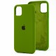 Чохол для iPhone 11 Silicone Full зелений / dark olive