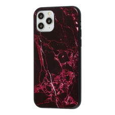 Чохол для iPhone 11 Pro Marble "марсала"