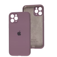 Чохол для iPhone 11 Pro Silicone Slim Full camera black currant