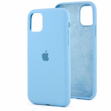 Чохол для iPhone 11 Silicone Full блакитний / cornflower