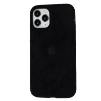 Чохол для iPhone 11 Pro Alcantara 360 чорний