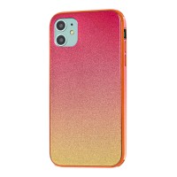 Чохол для iPhone 11 Pro Ambre glass "червоно-золотистий"