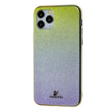 Чохол для iPhone 11 Pro Sw glass лимонно-сріблястий