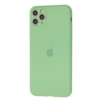 Чохол для iPhone 11 Pro Silicone Slim Full м'ятний