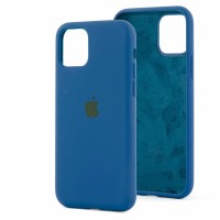 Чохол для iPhone 11 Pro Silicone Full синій / deep navy