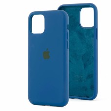 Чохол для iPhone 11 Pro Silicone Full синій / deep navy