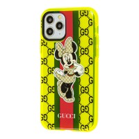 Чохол для iPhone 11 Pro Neon print Мінні Маус