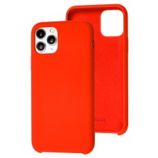 Чохол для iPhone 11 Pro Hoco Silky Soft Touch "червоний"