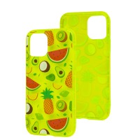 Чохол для iPhone 11 Pro Summer Time yellow / fruits