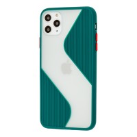 Чохол для iPhone 11 Pro Totu wave зелений
