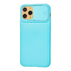 Чохол для iPhone 11 Pro Multi-Colored camera protect світло-бірюзовий